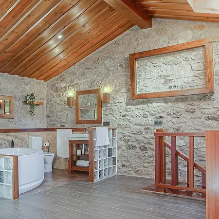 Cozy Pool Stone House